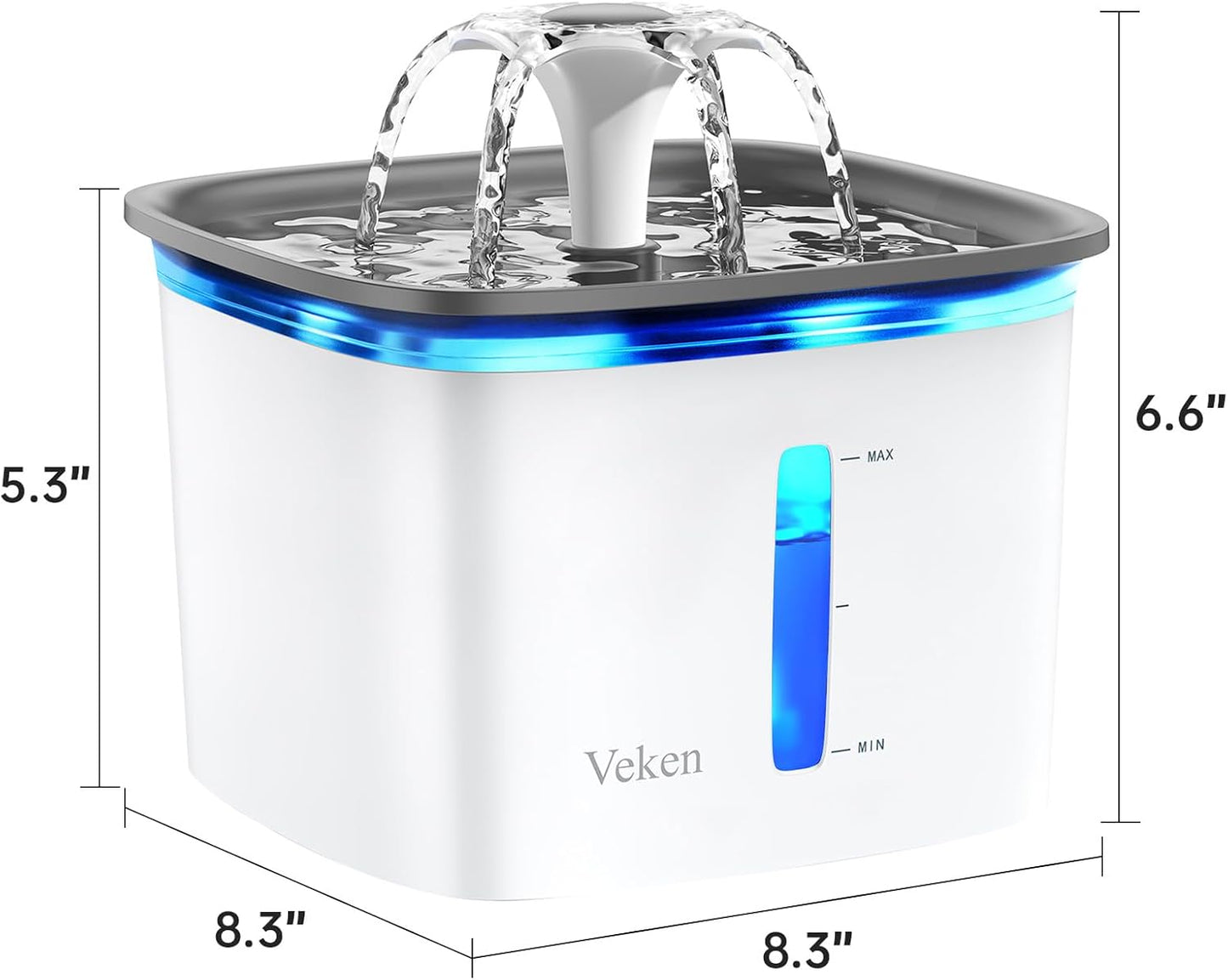 Veken Pet Water Fountain