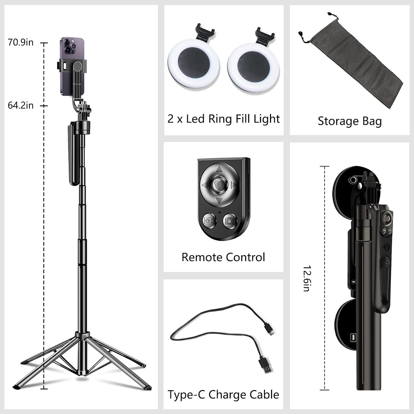 Smart Selfie Tracking Tripod