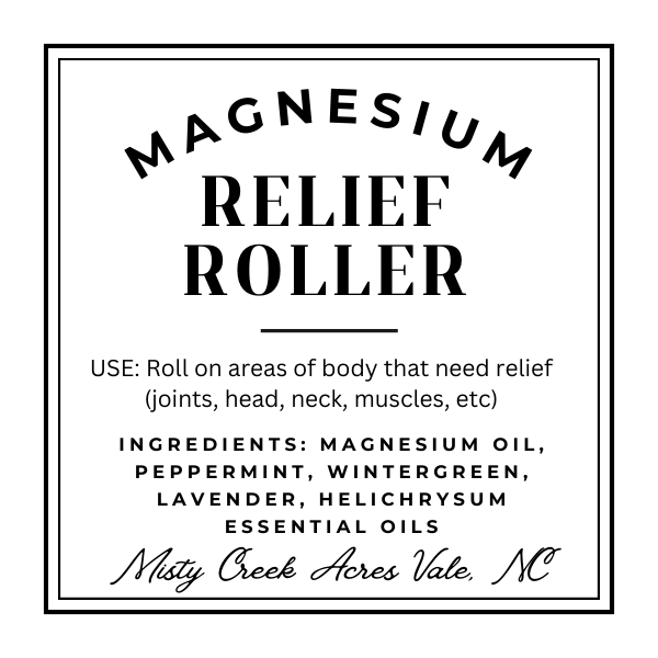 Magnesium Relief Roller - Soothe Aches and Unwind Tensions