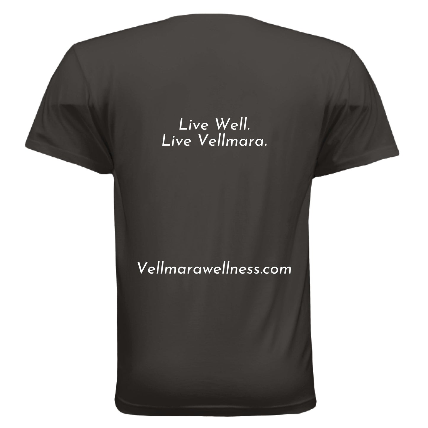Live Well moisture wicking performance T-shirt by Vellmara