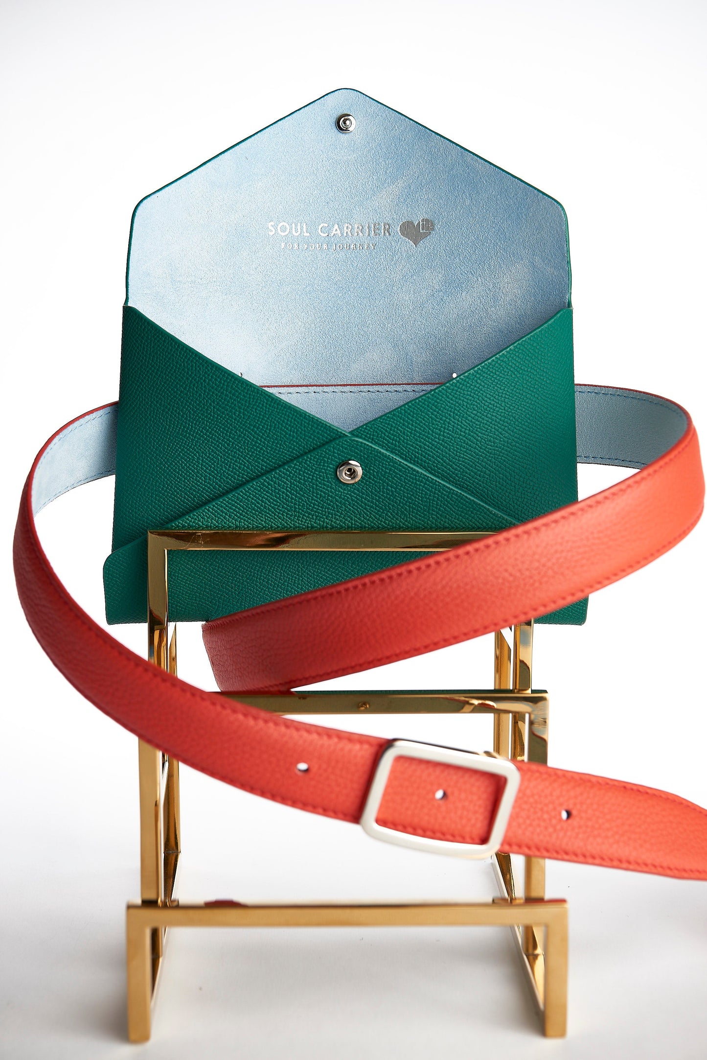 The Pochette Clutch - Teal