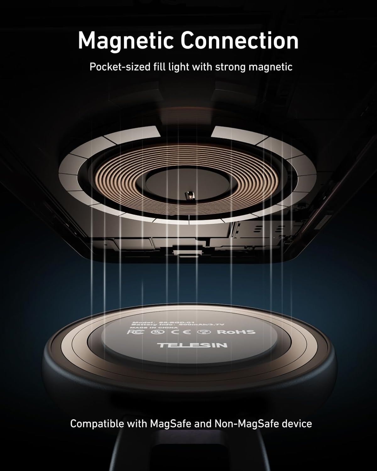 Magnetic Selfie Glow Light