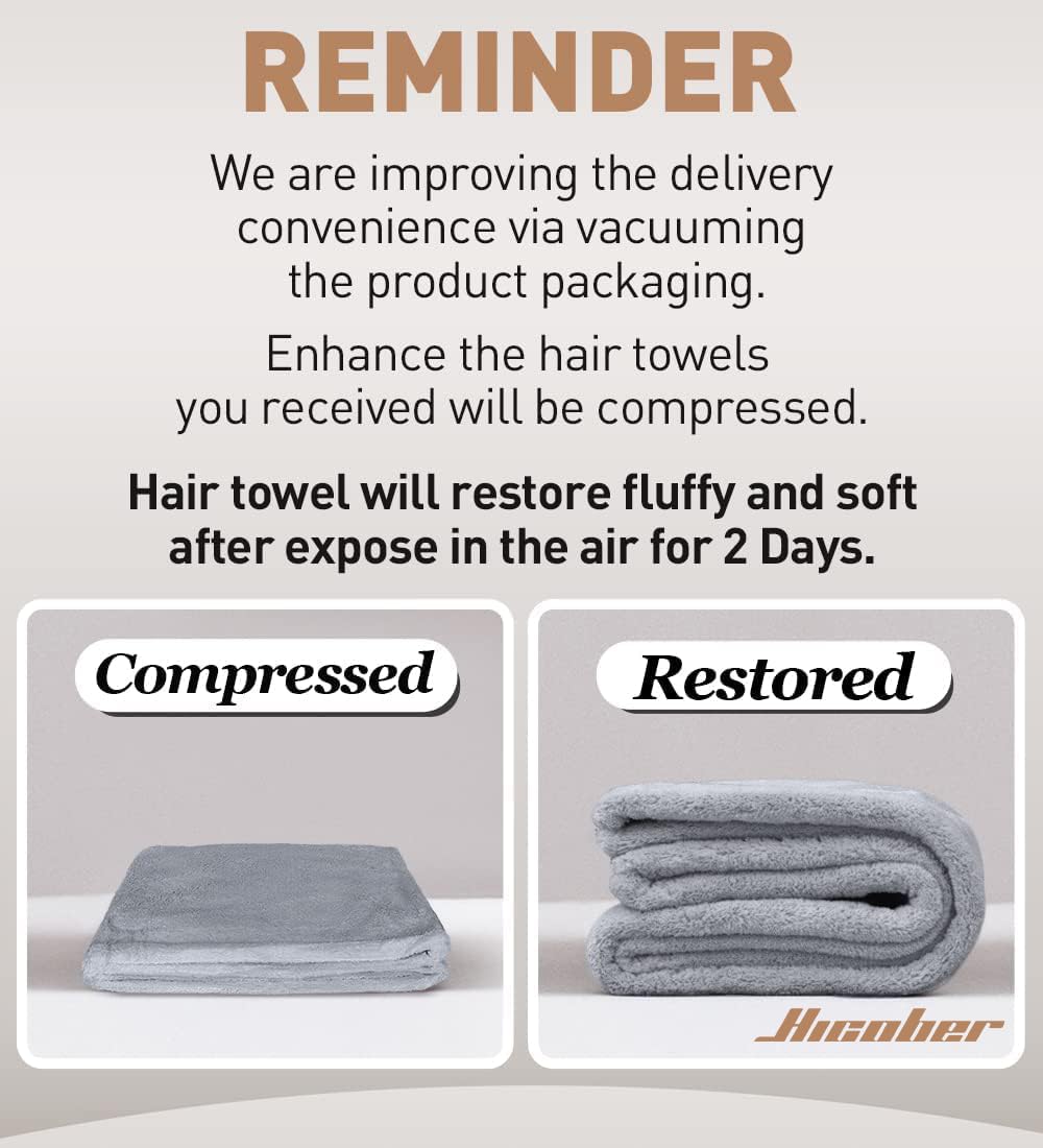 Quick Dry Hair Towel Set