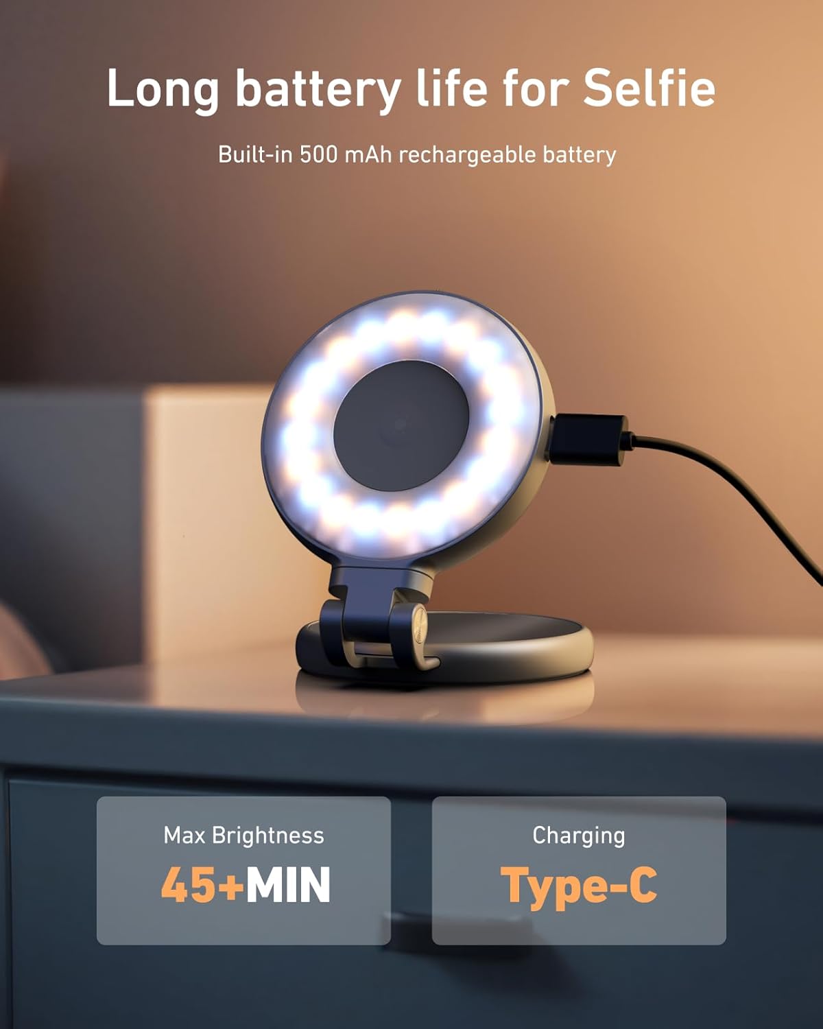 Magnetic Selfie Glow Light