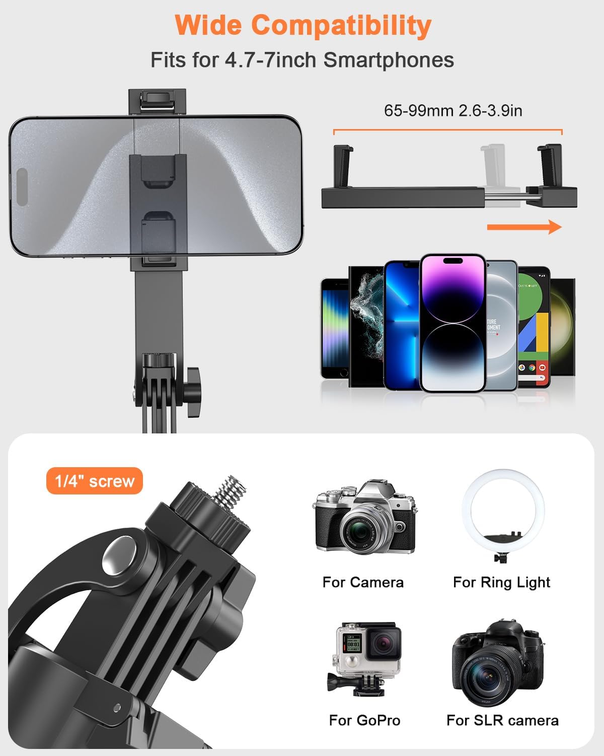 Smart Selfie Video Tripod