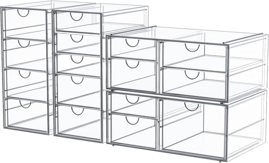 Clear 16-Drawer Organizer