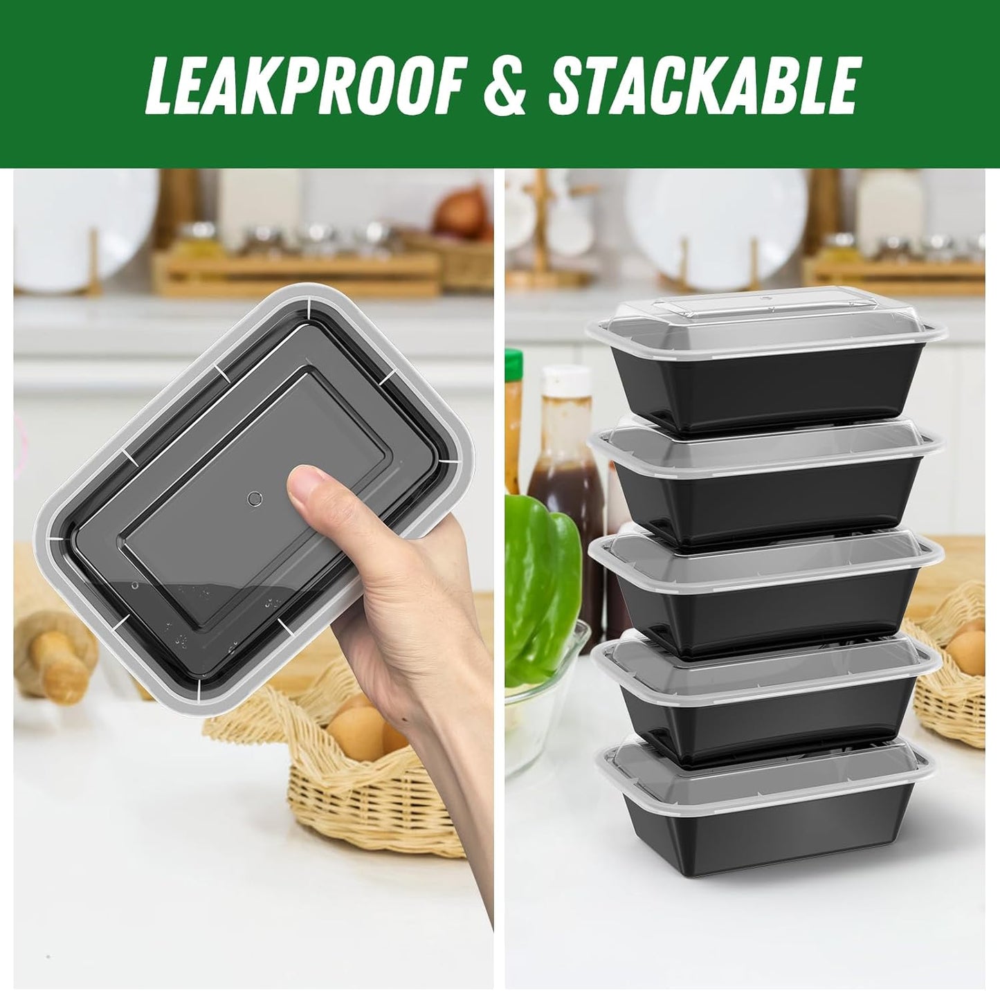 Convenient Meal Prep Containers