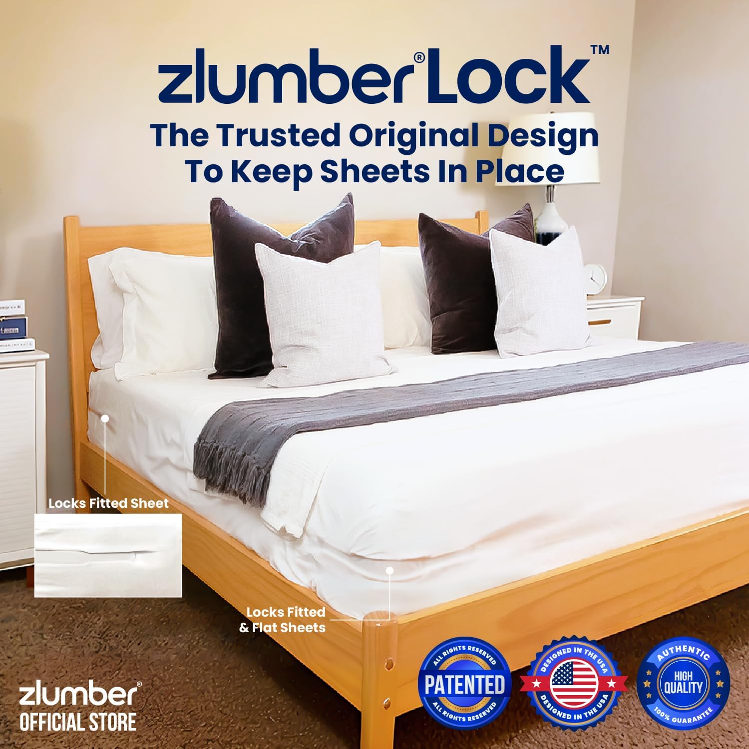 ZlumberLock Secure Bedding Kit