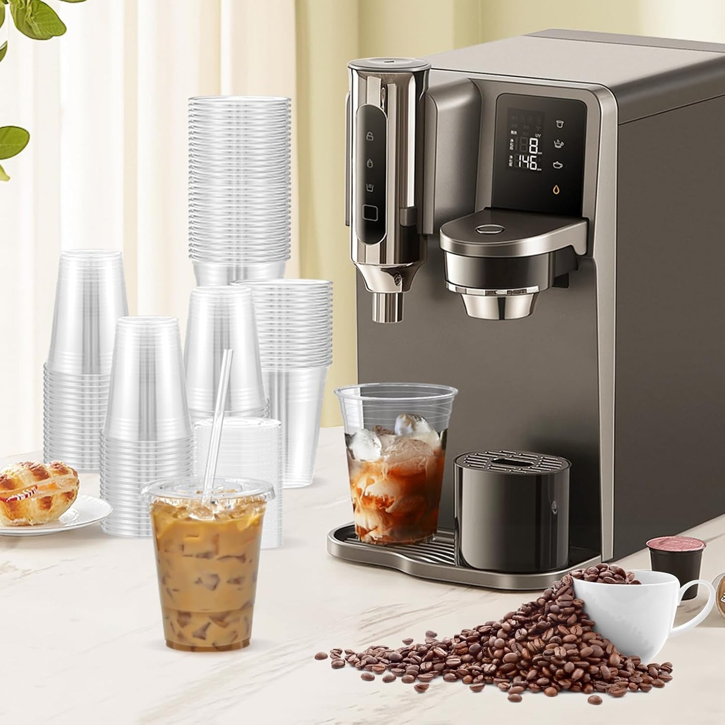 Stylish Sippers: 100 Clear Cups