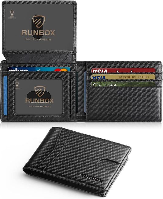 Slim RFID Leather Wallet