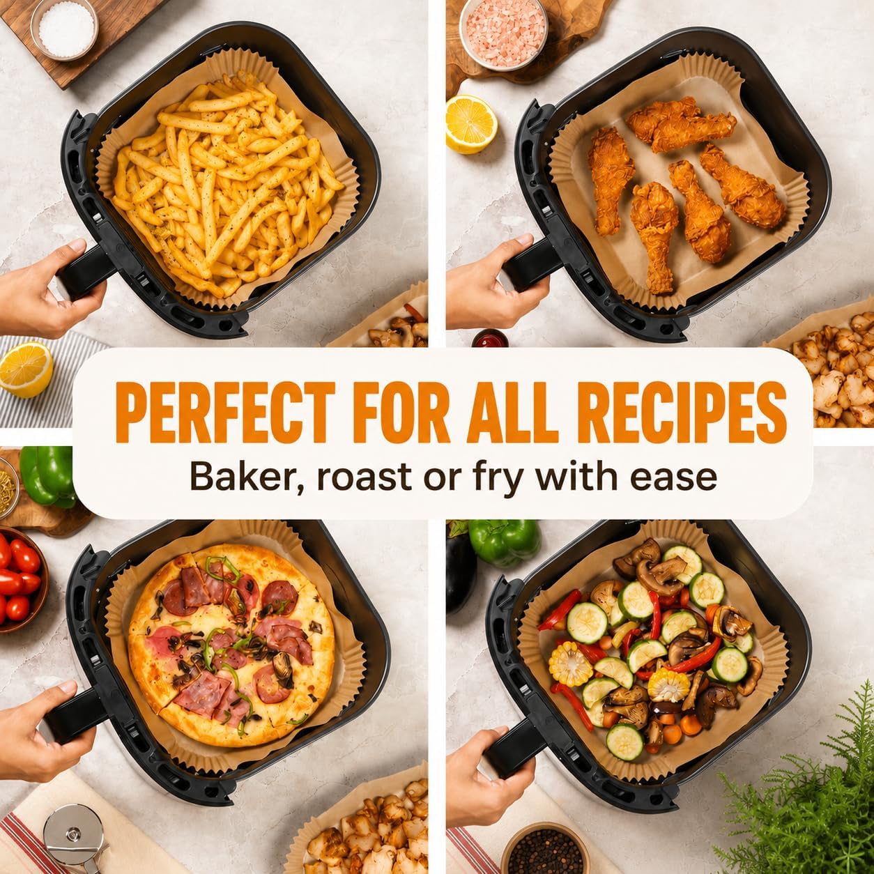 Easy Clean Air Fryer Liners