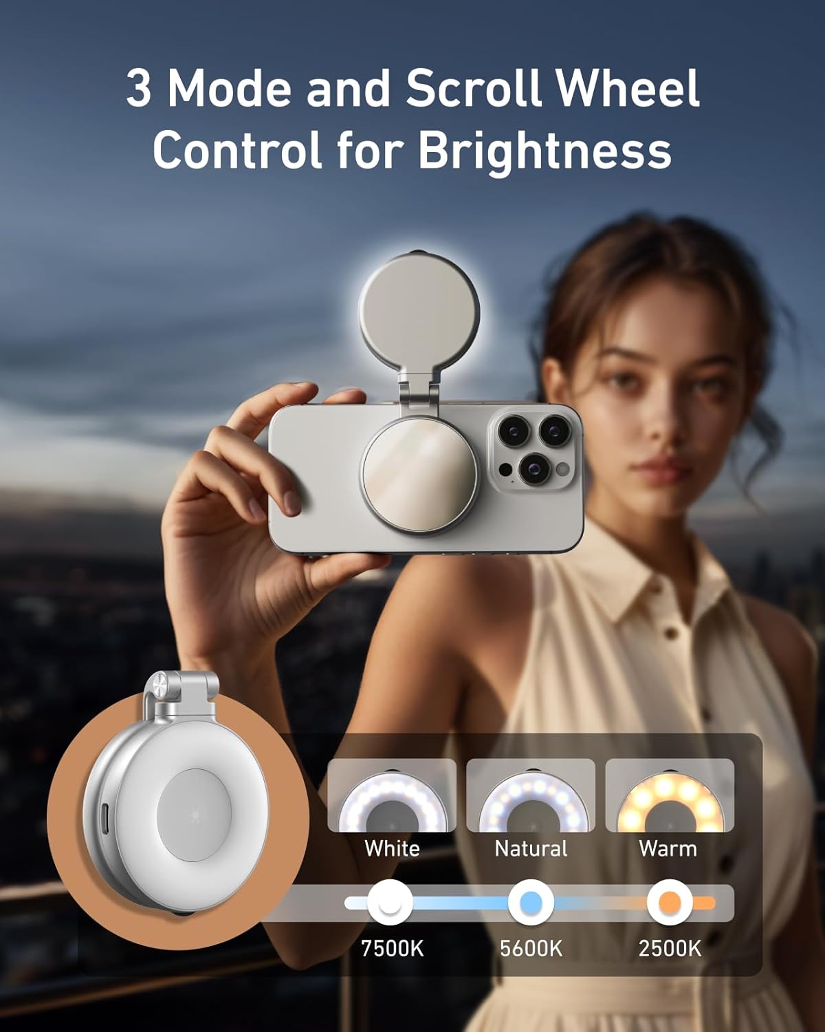 Magnetic Selfie Glow Light
