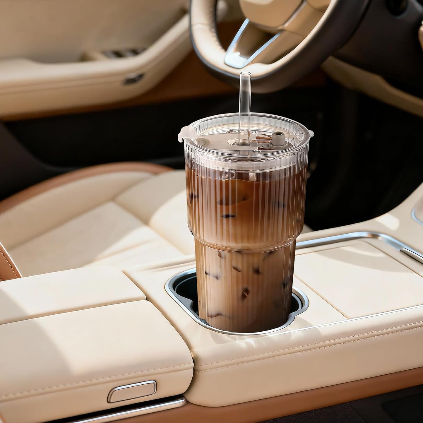 Chic Iced Coffee Tumbler Set