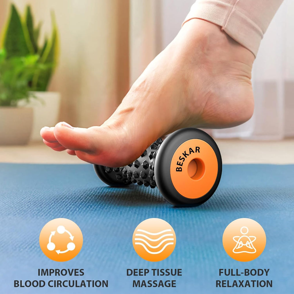 Relaxing Foot Roller Massage