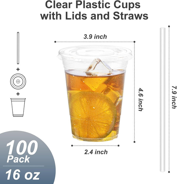 Stylish Sippers: 100 Clear Cups