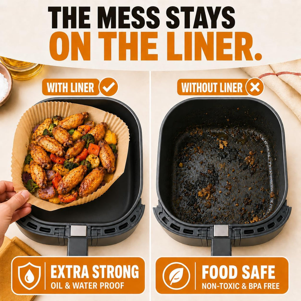 Easy Clean Air Fryer Liners