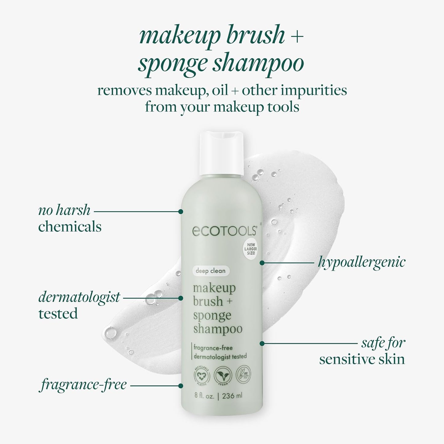 Eco-Friendly Brush Cleanser