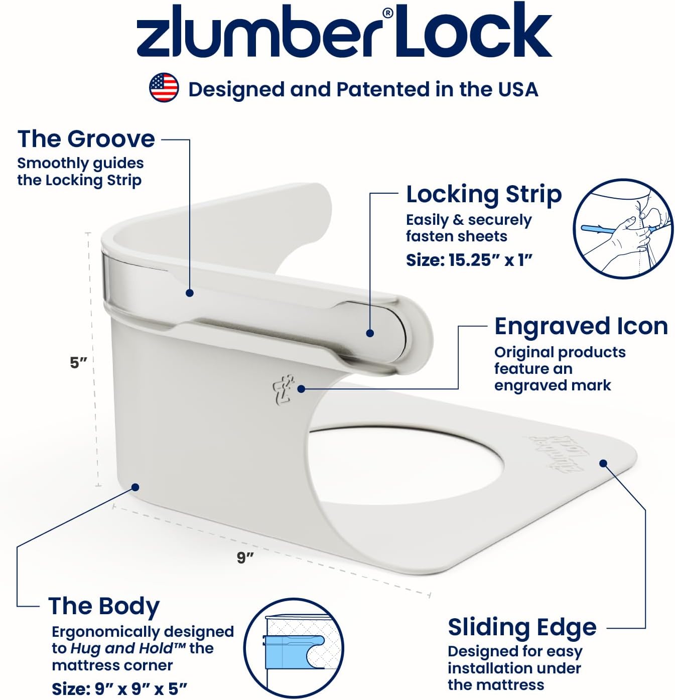 ZlumberLock Secure Bedding Kit