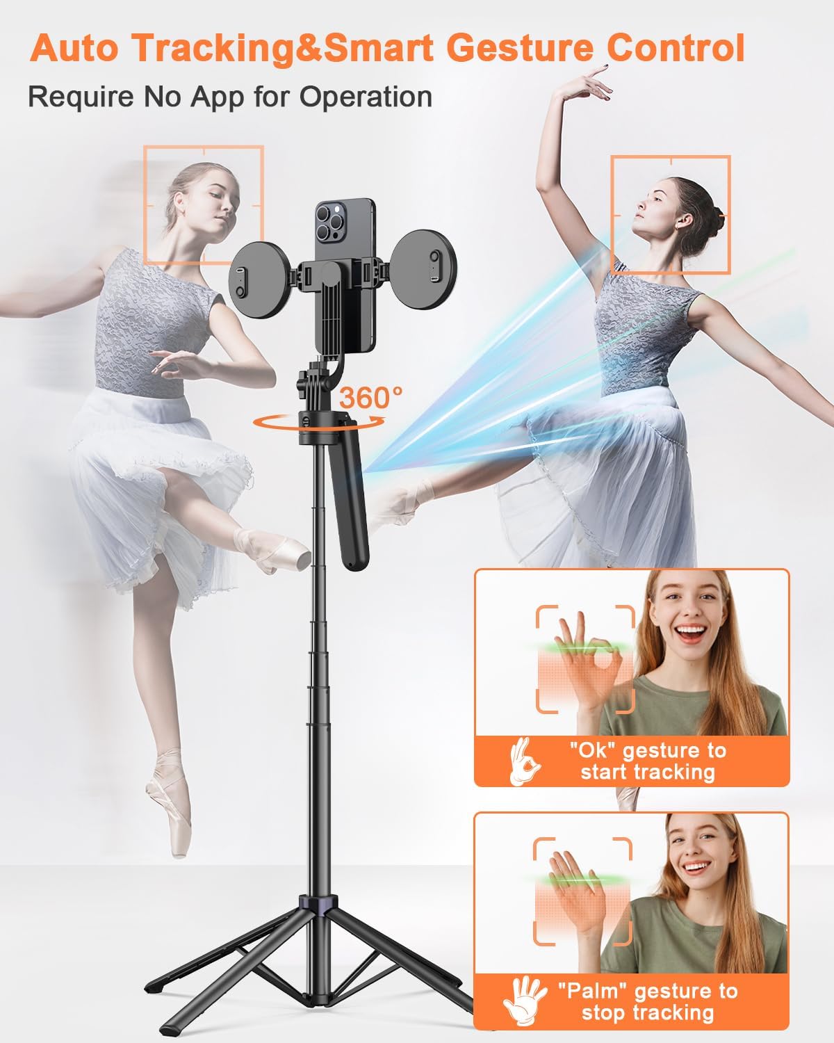 Smart Selfie Video Tripod