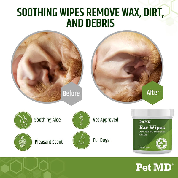 Gentle Dog Ear Wipes