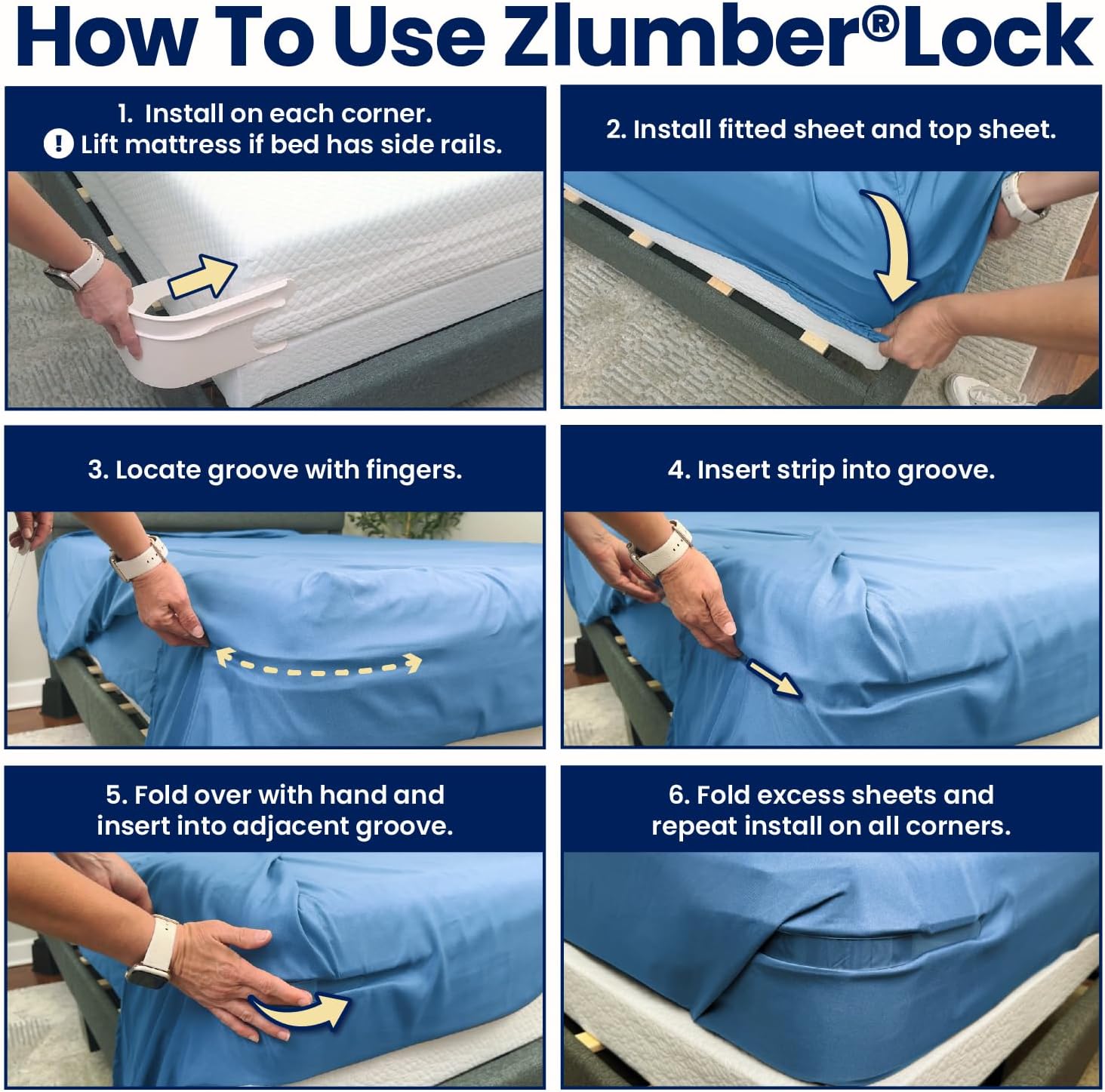 ZlumberLock Secure Bedding Kit