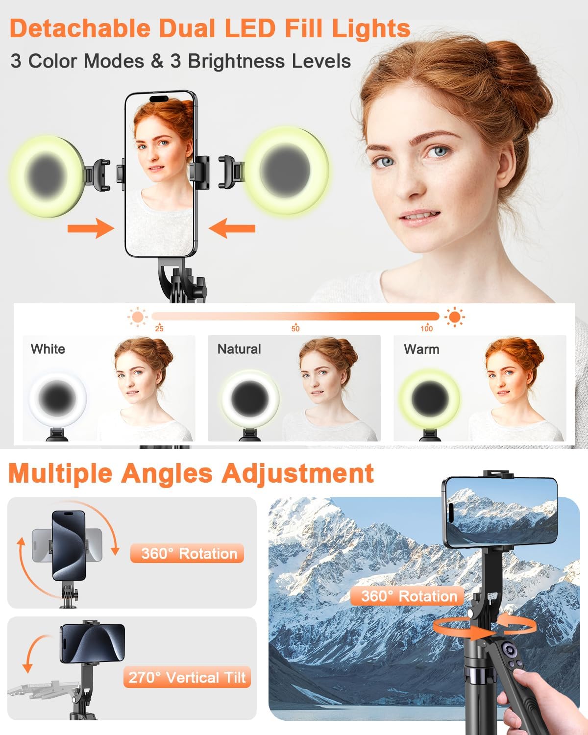 Smart Selfie Video Tripod