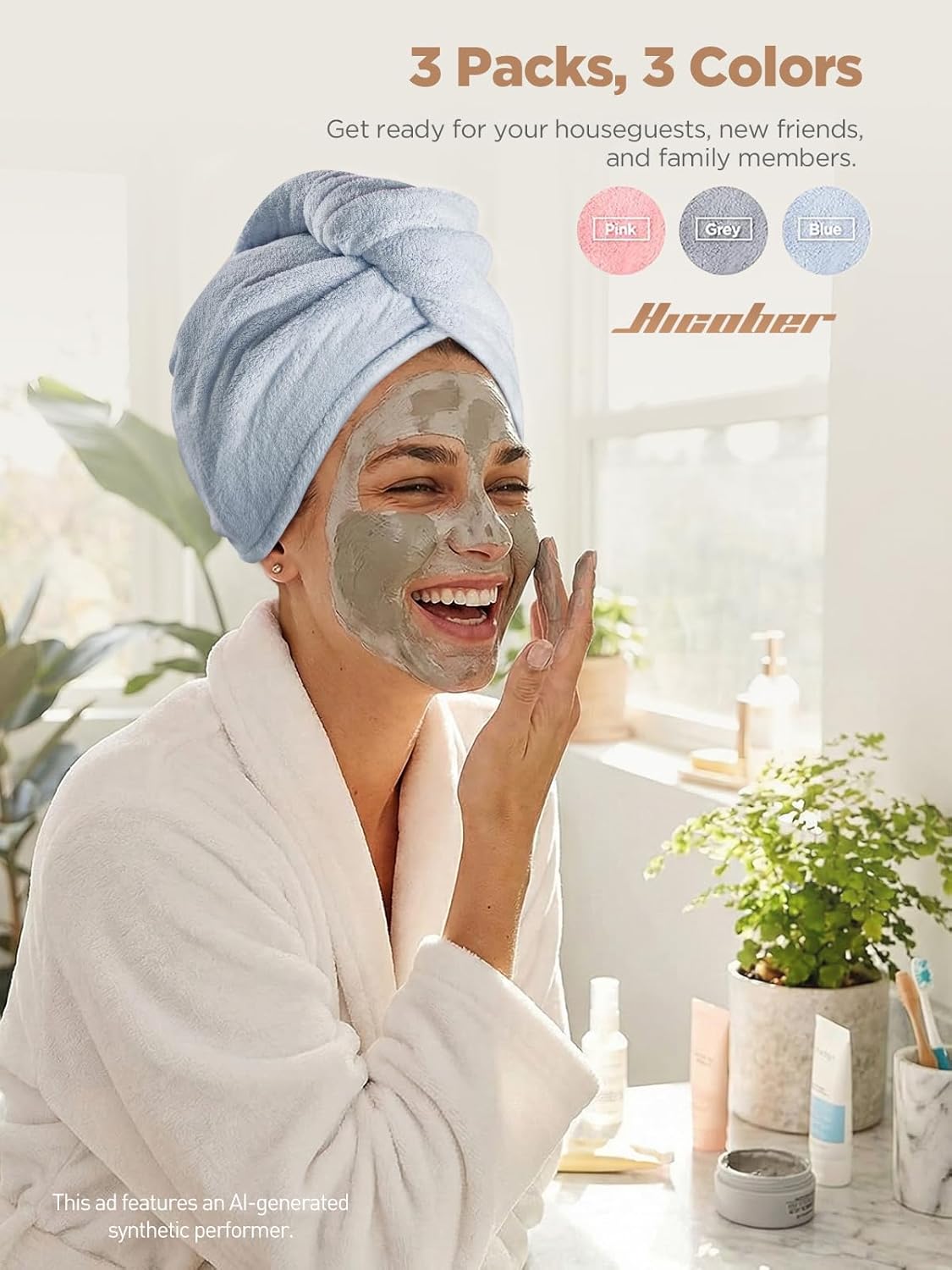 Quick Dry Hair Towel Set