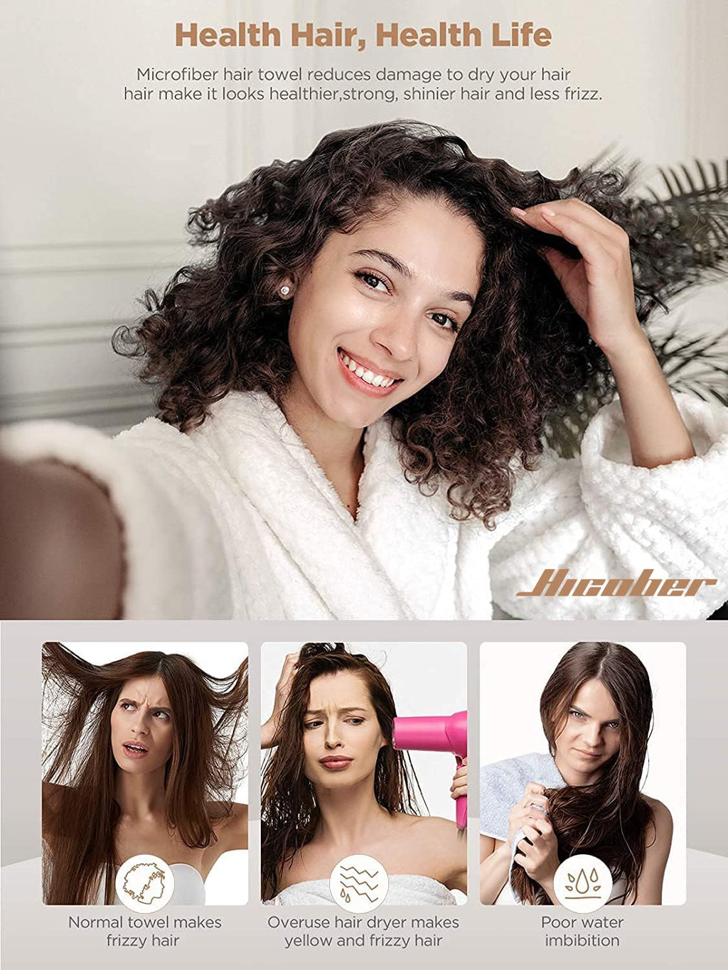 Quick Dry Hair Towel Set