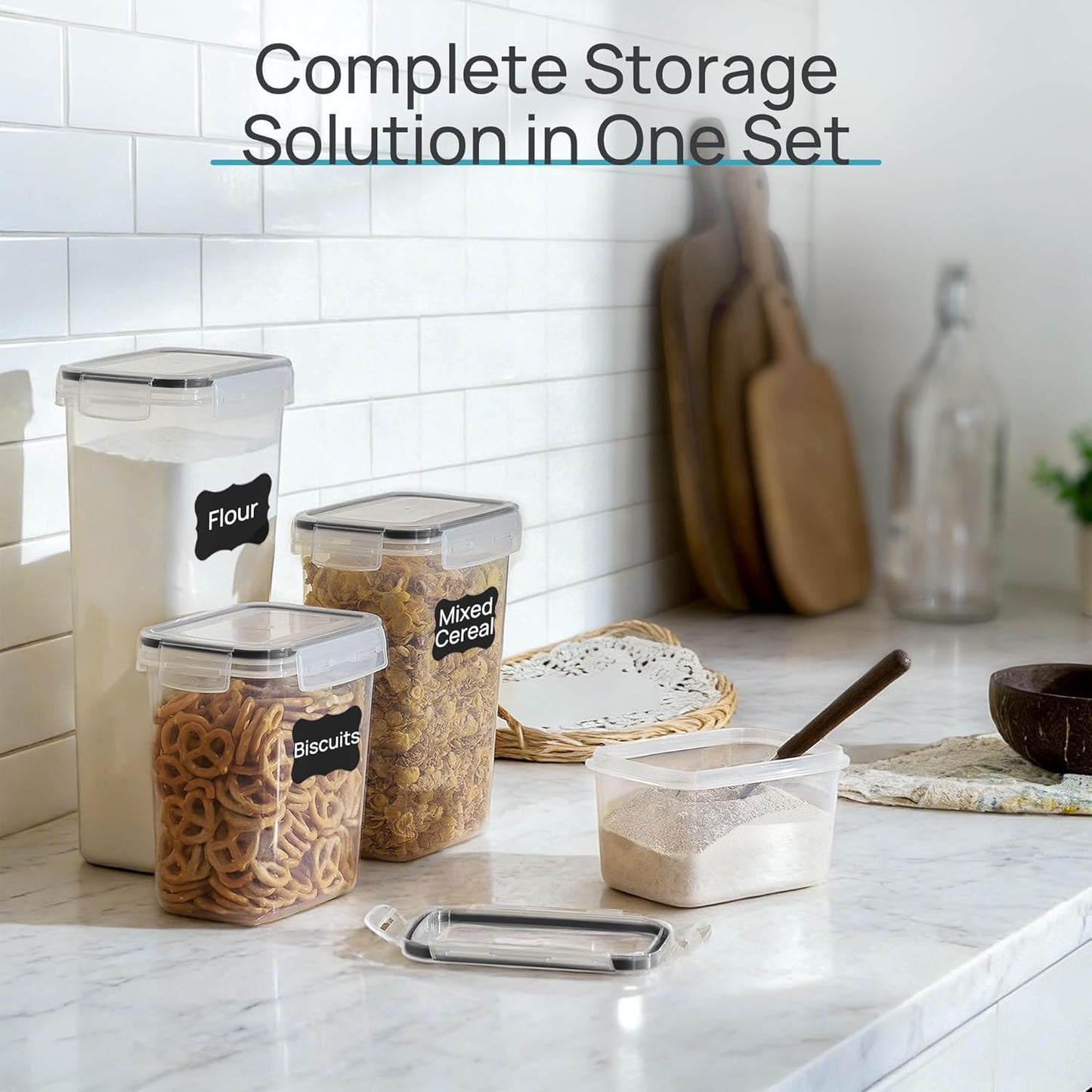 Kitchen Clarity Storage Set