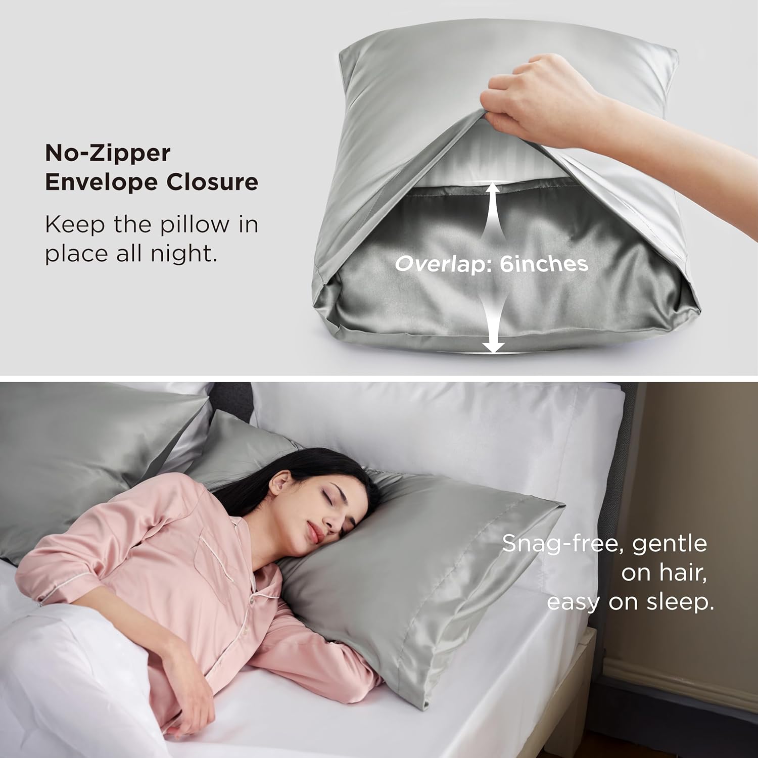 Dreamy Satin Pillowcases Set