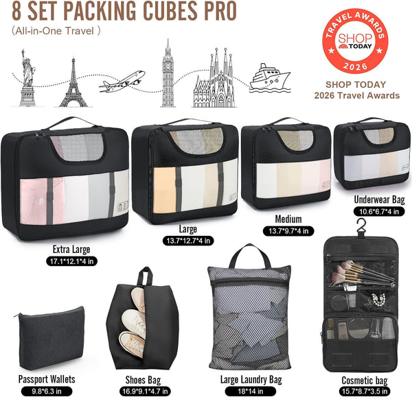 Smart Travel Packing Cubes