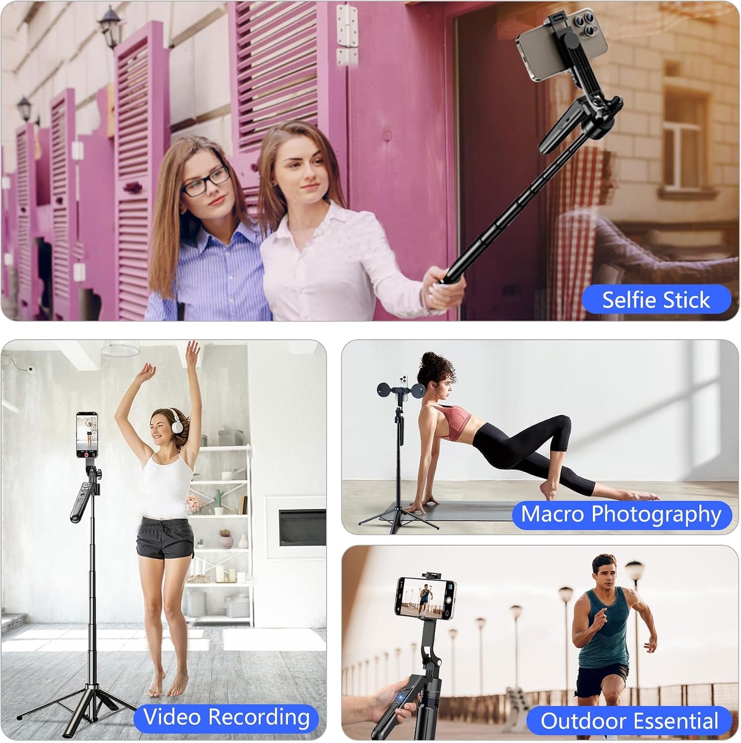 Smart Selfie Tracking Tripod