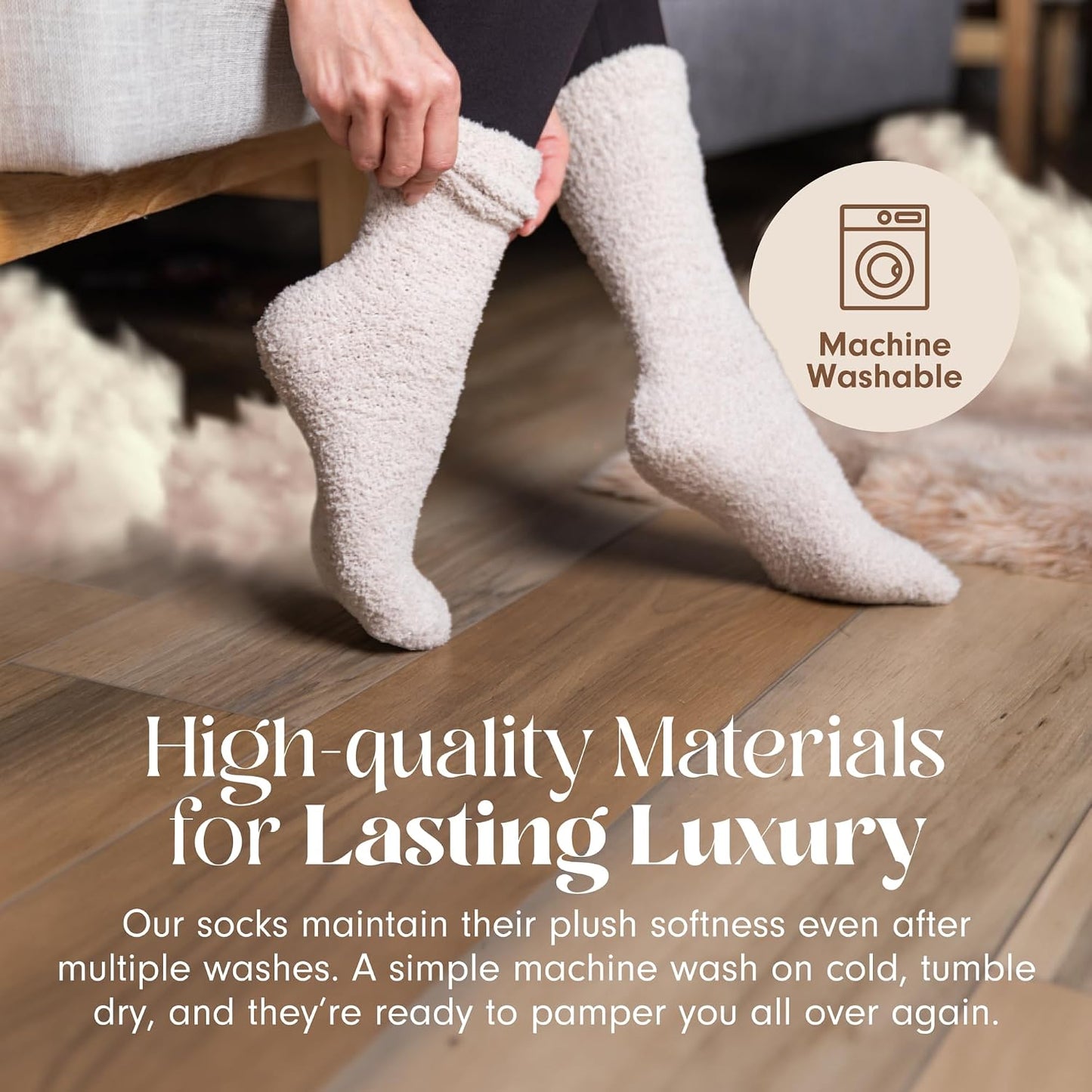 Cozy Cloud Socks Gift Set