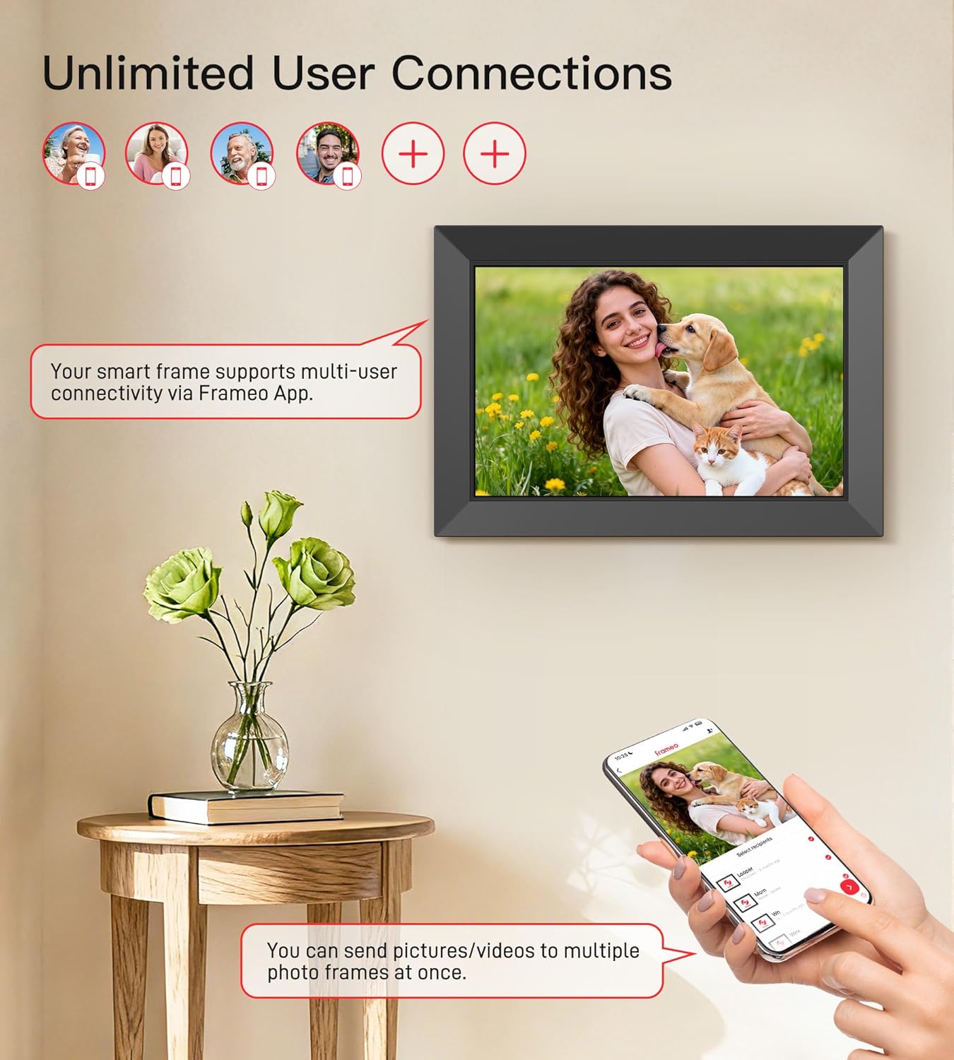 Bigasuo Smart Photo Frame