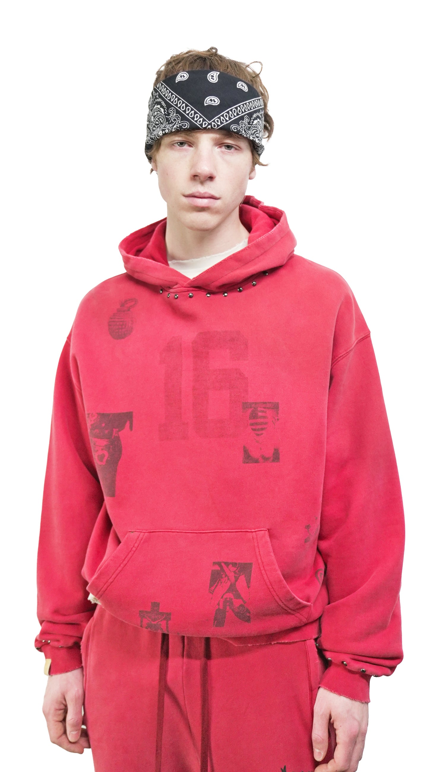 History Studded Hoodie
