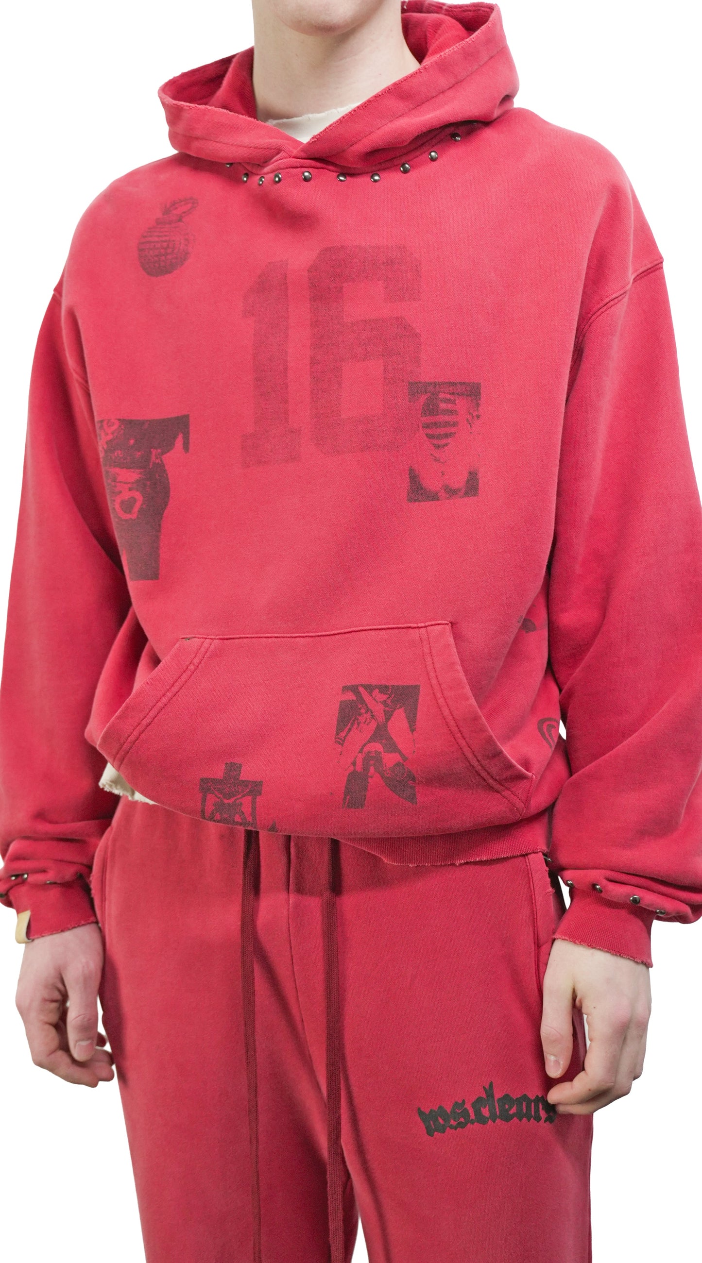History Studded Hoodie
