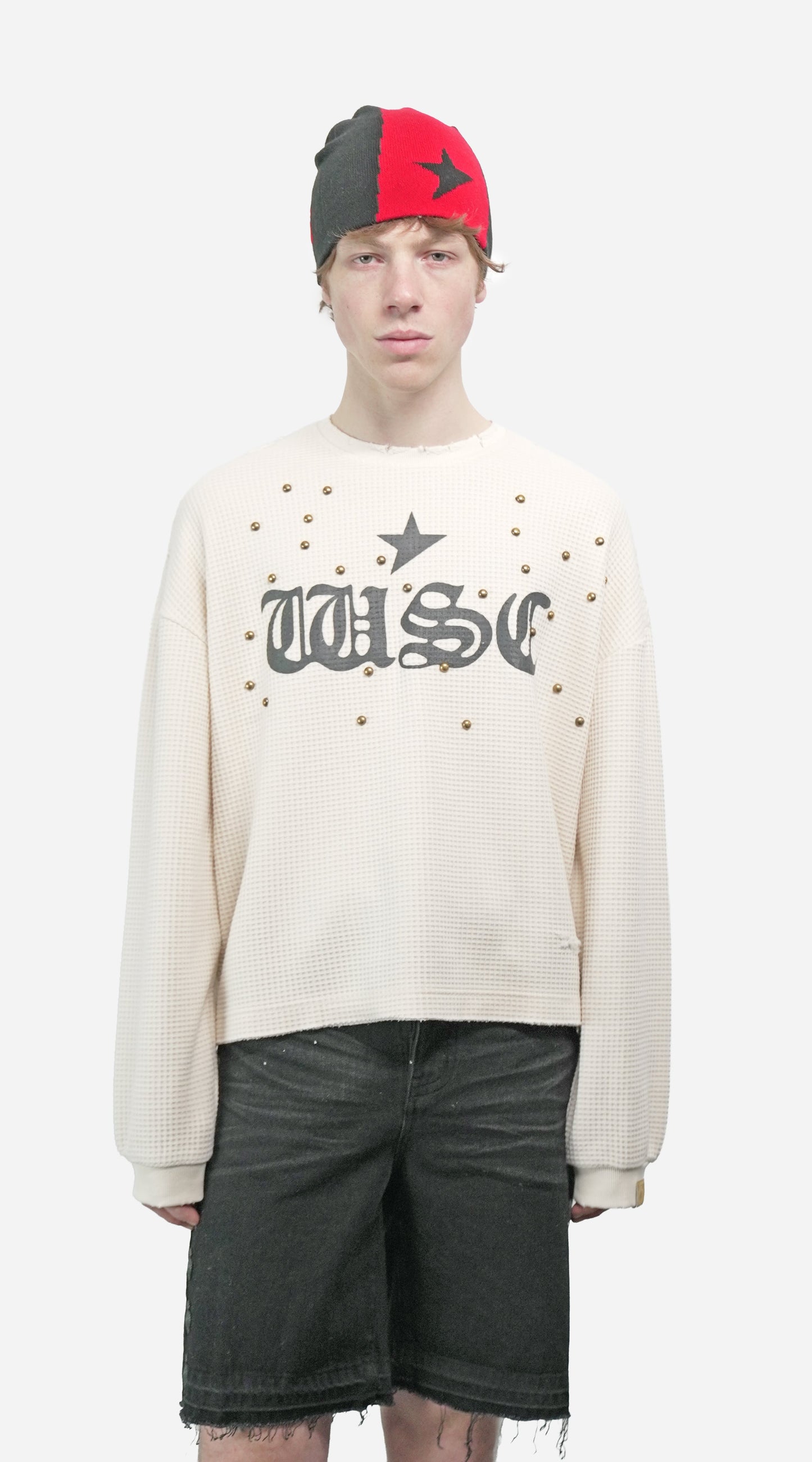 Studded Thermal Sweater