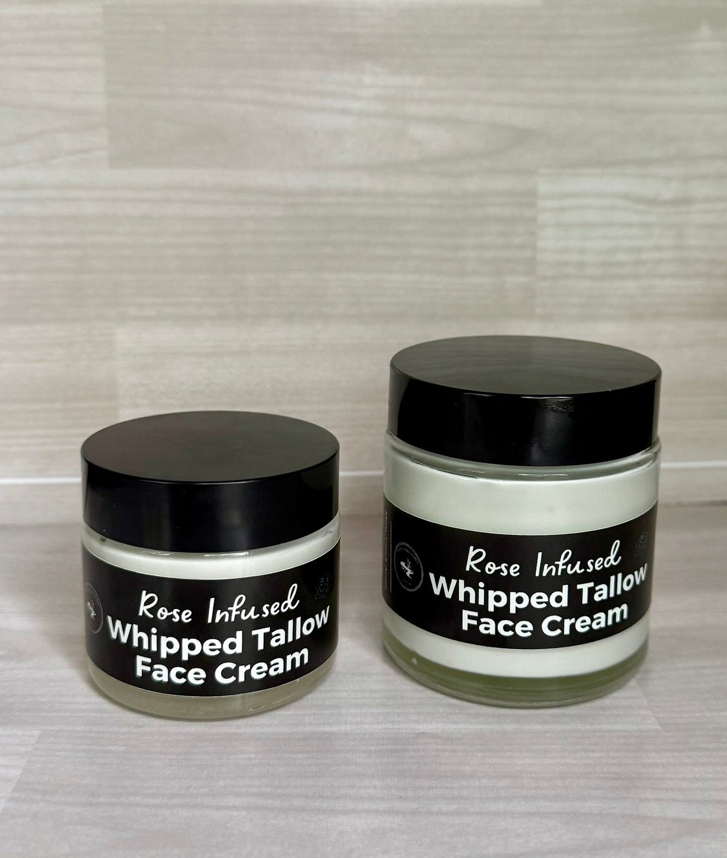 Rose Tallow Face Cream – Grass-Fed Tallow Moisturizer for Dry & Sensitive Skin