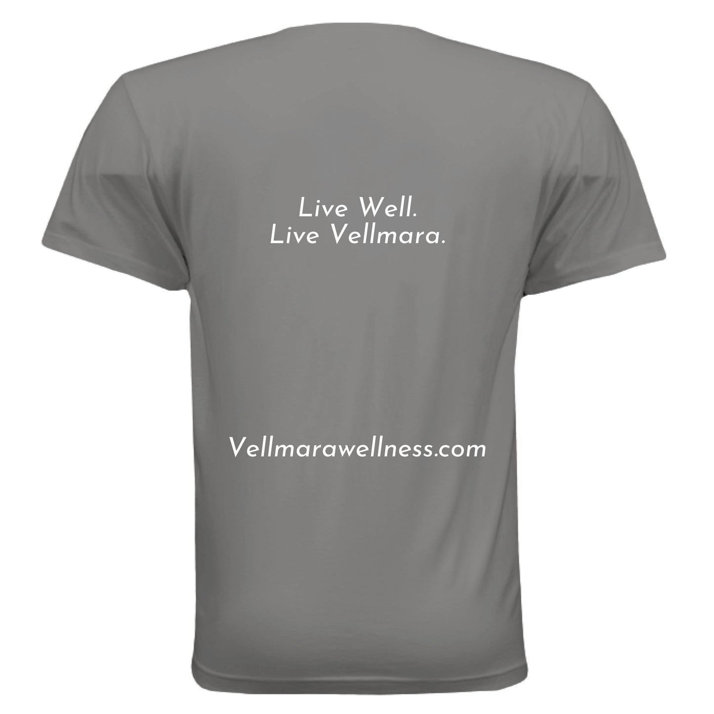 Live Well moisture wicking performance T-shirt by Vellmara